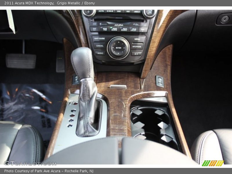 Grigio Metallic / Ebony 2011 Acura MDX Technology