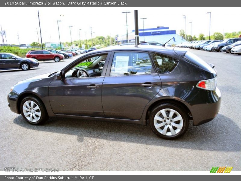 Dark Gray Metallic / Carbon Black 2010 Subaru Impreza 2.5i Wagon