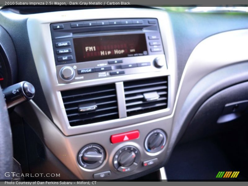 Dark Gray Metallic / Carbon Black 2010 Subaru Impreza 2.5i Wagon