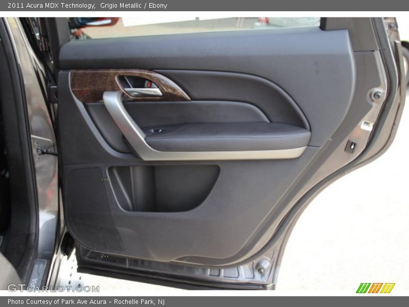 Grigio Metallic / Ebony 2011 Acura MDX Technology