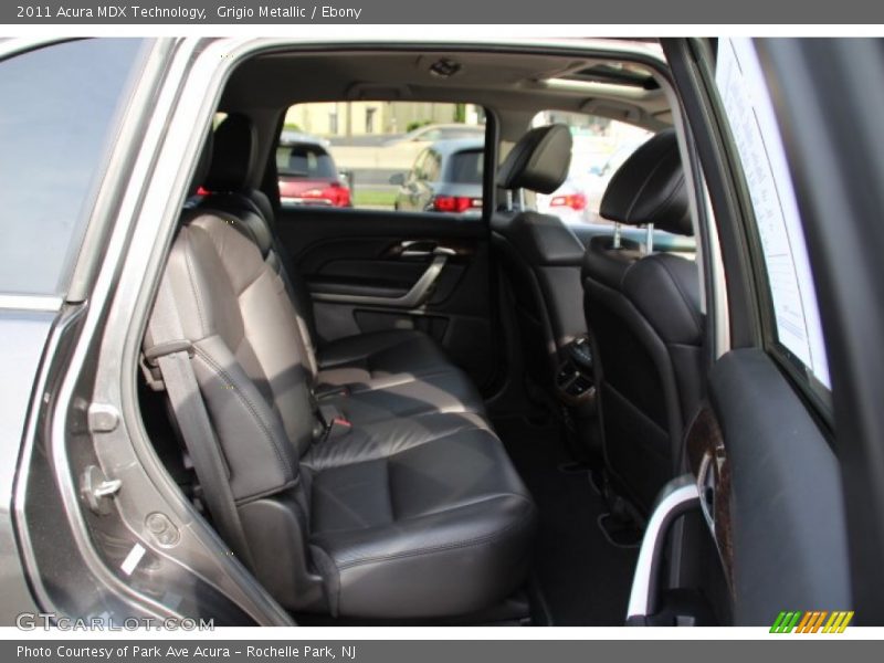 Grigio Metallic / Ebony 2011 Acura MDX Technology