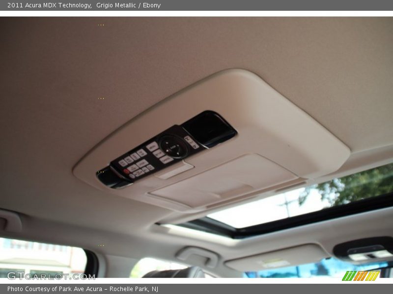 Grigio Metallic / Ebony 2011 Acura MDX Technology