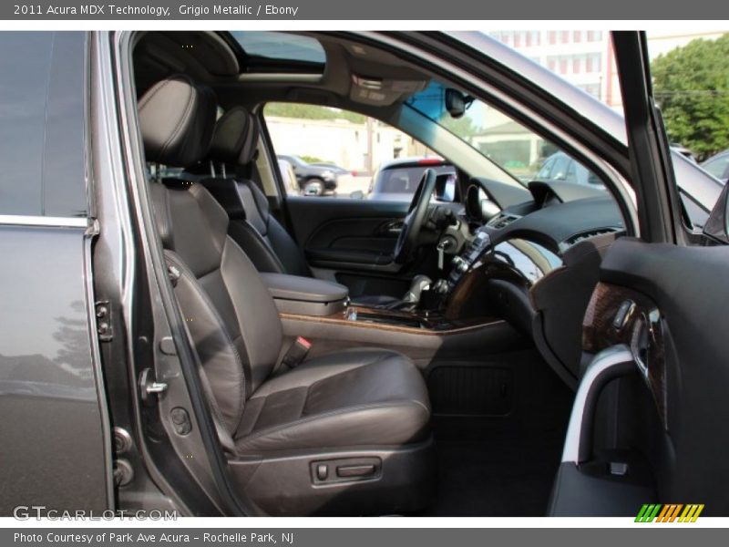 Grigio Metallic / Ebony 2011 Acura MDX Technology