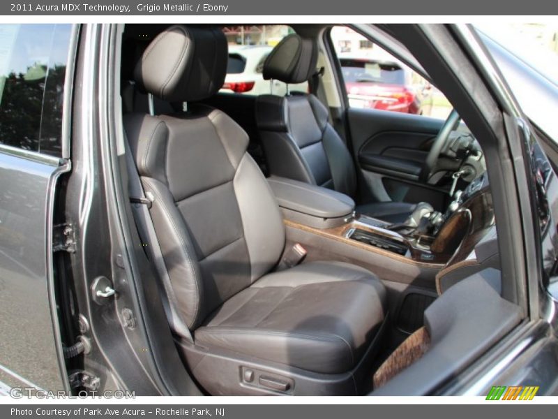 Grigio Metallic / Ebony 2011 Acura MDX Technology