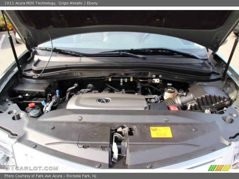 Grigio Metallic / Ebony 2011 Acura MDX Technology