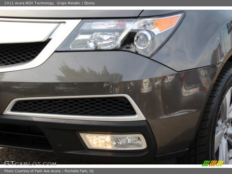 Grigio Metallic / Ebony 2011 Acura MDX Technology