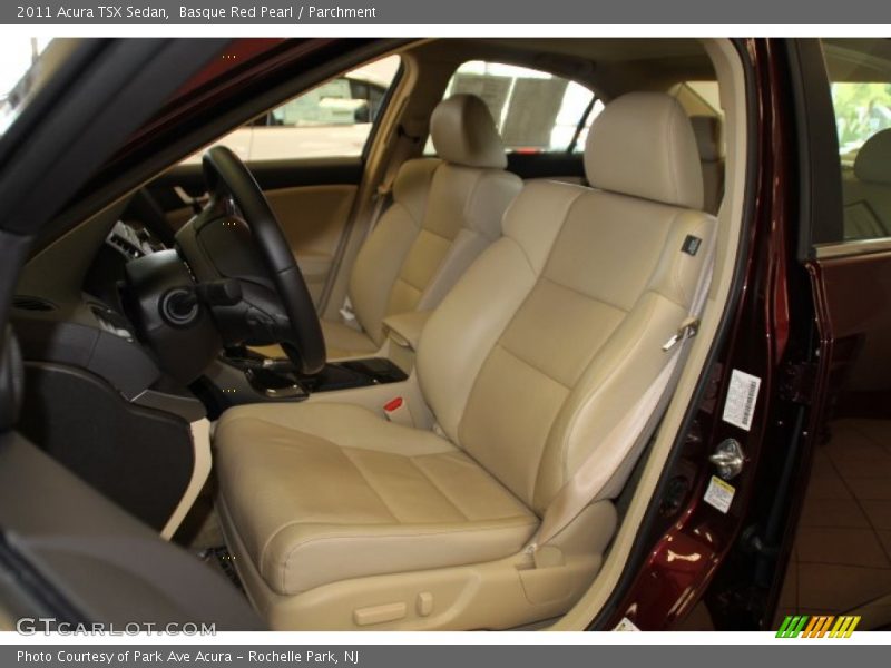Basque Red Pearl / Parchment 2011 Acura TSX Sedan