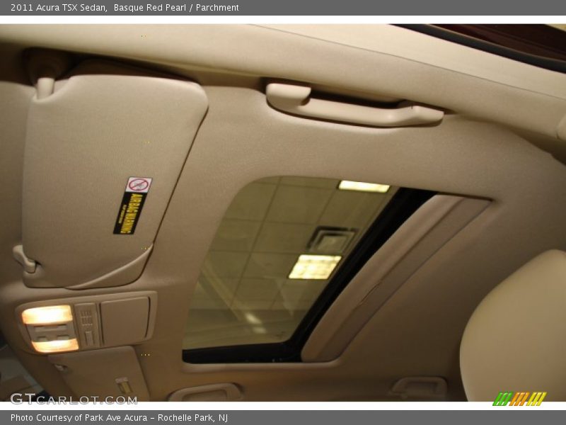 Basque Red Pearl / Parchment 2011 Acura TSX Sedan