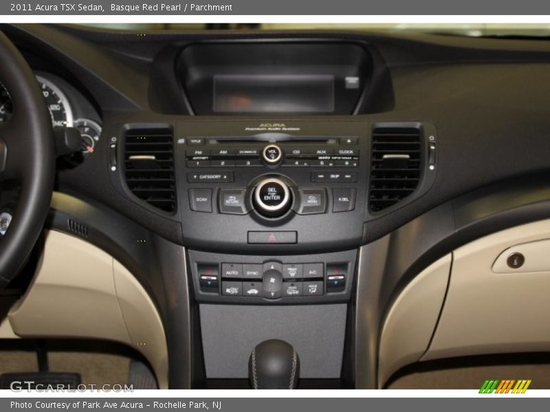 Basque Red Pearl / Parchment 2011 Acura TSX Sedan
