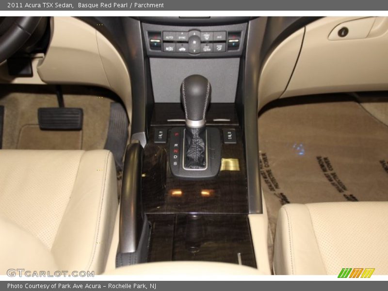 Basque Red Pearl / Parchment 2011 Acura TSX Sedan