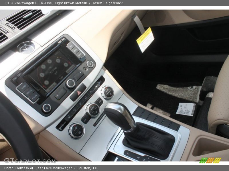 Light Brown Metallic / Desert Beige/Black 2014 Volkswagen CC R-Line