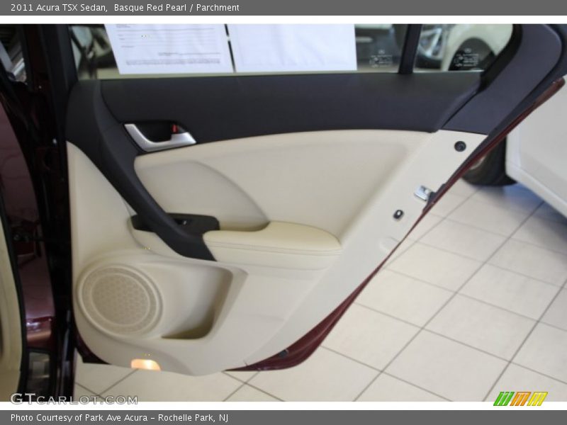 Basque Red Pearl / Parchment 2011 Acura TSX Sedan