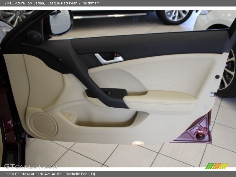 Basque Red Pearl / Parchment 2011 Acura TSX Sedan