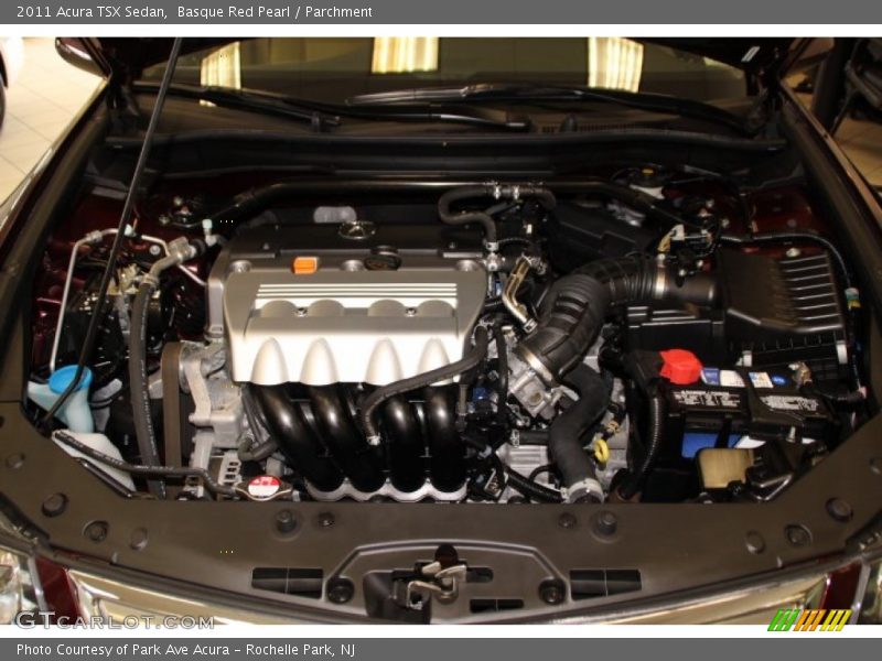 Basque Red Pearl / Parchment 2011 Acura TSX Sedan