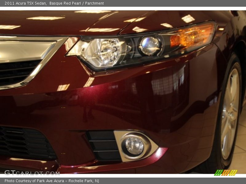 Basque Red Pearl / Parchment 2011 Acura TSX Sedan