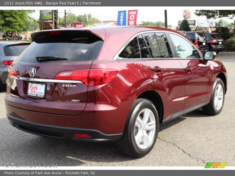 Basque Red Pearl II / Parchment 2013 Acura RDX AWD