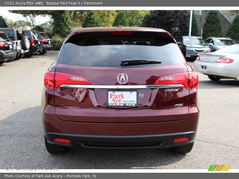 Basque Red Pearl II / Parchment 2013 Acura RDX AWD