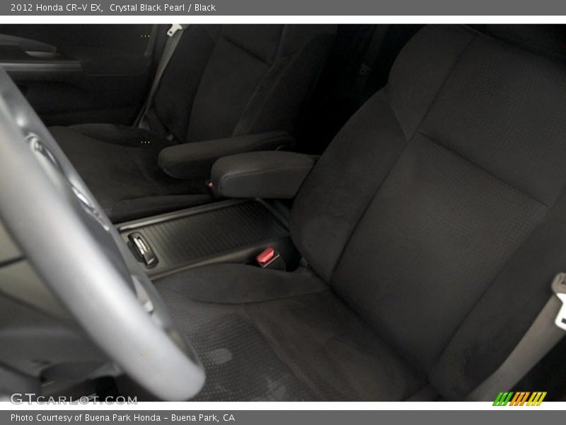 Crystal Black Pearl / Black 2012 Honda CR-V EX
