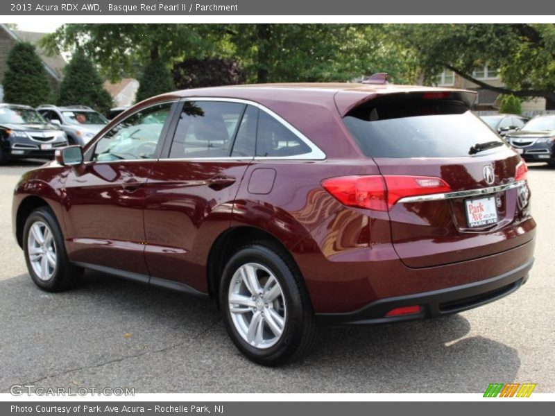 Basque Red Pearl II / Parchment 2013 Acura RDX AWD