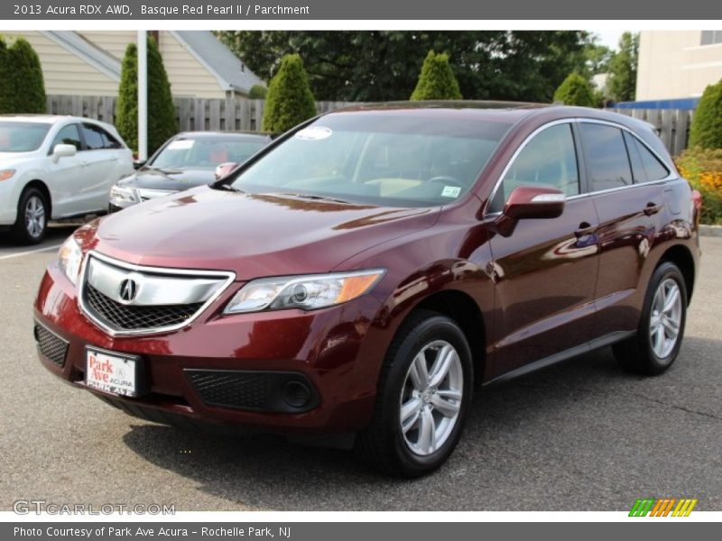 Basque Red Pearl II / Parchment 2013 Acura RDX AWD