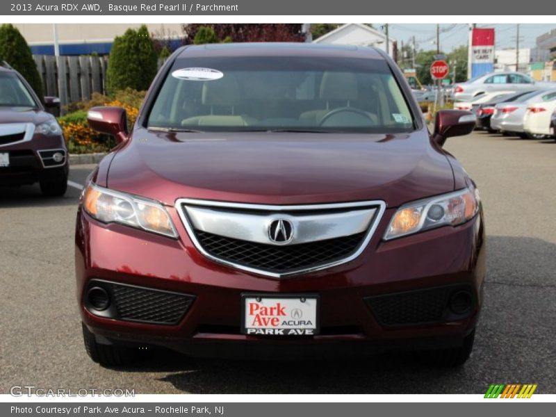 Basque Red Pearl II / Parchment 2013 Acura RDX AWD