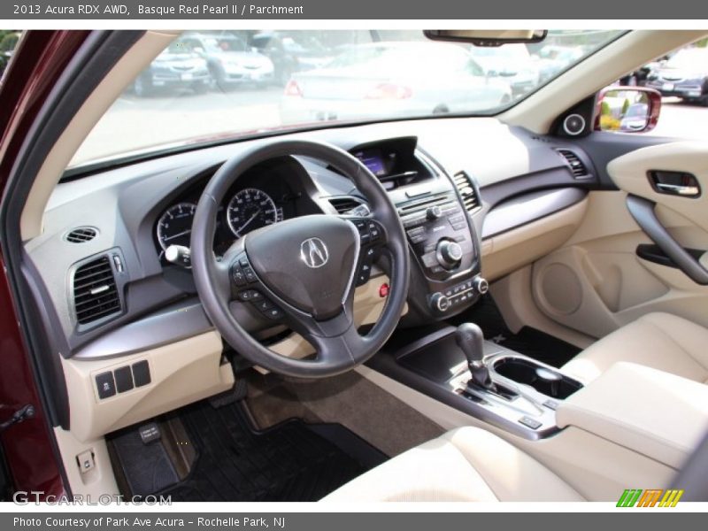 Basque Red Pearl II / Parchment 2013 Acura RDX AWD