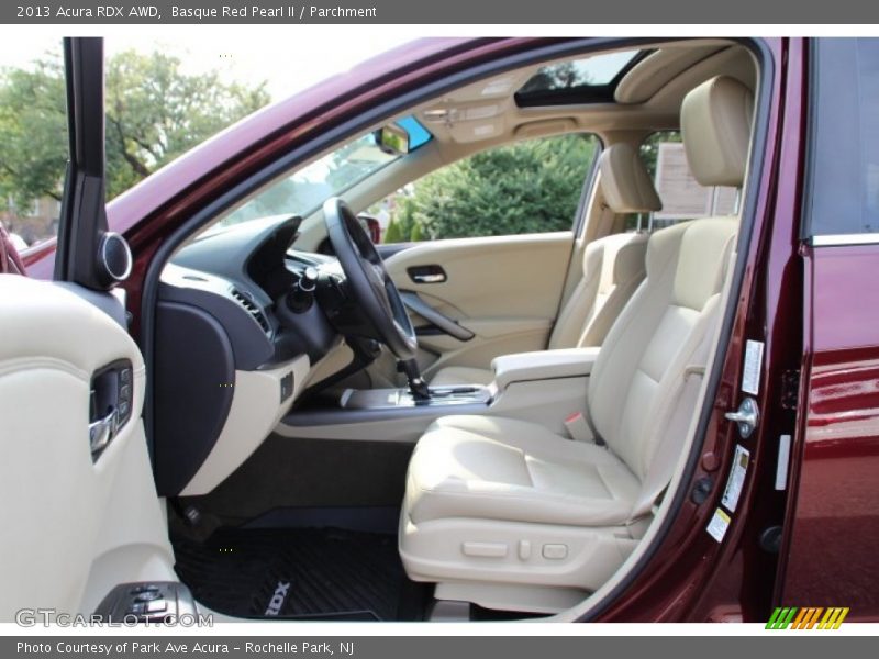 Basque Red Pearl II / Parchment 2013 Acura RDX AWD
