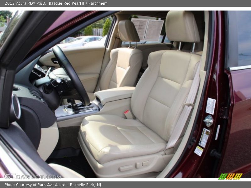 Basque Red Pearl II / Parchment 2013 Acura RDX AWD