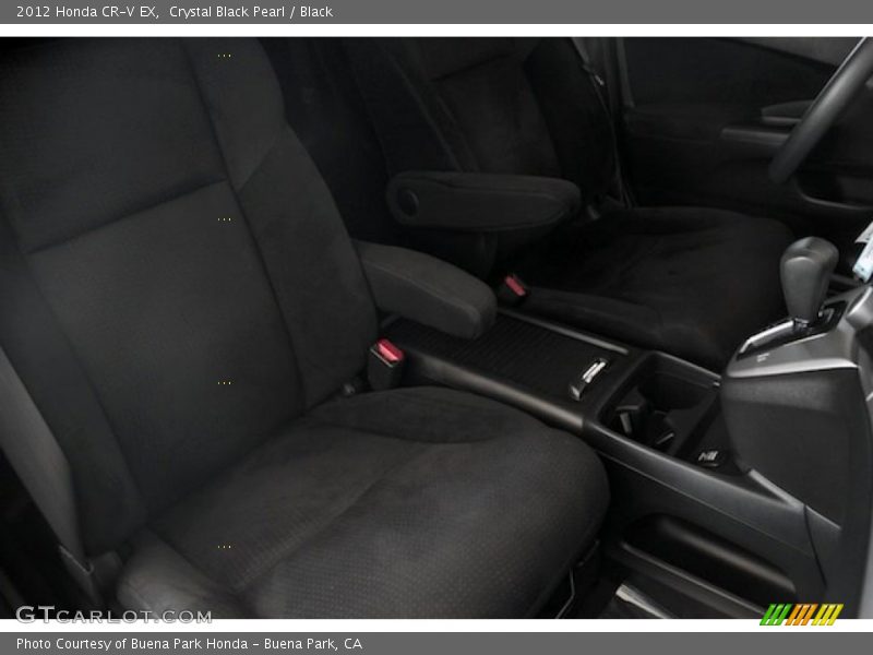 Crystal Black Pearl / Black 2012 Honda CR-V EX