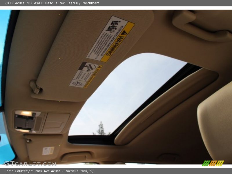 Basque Red Pearl II / Parchment 2013 Acura RDX AWD