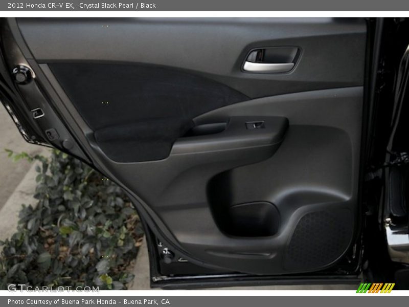 Crystal Black Pearl / Black 2012 Honda CR-V EX