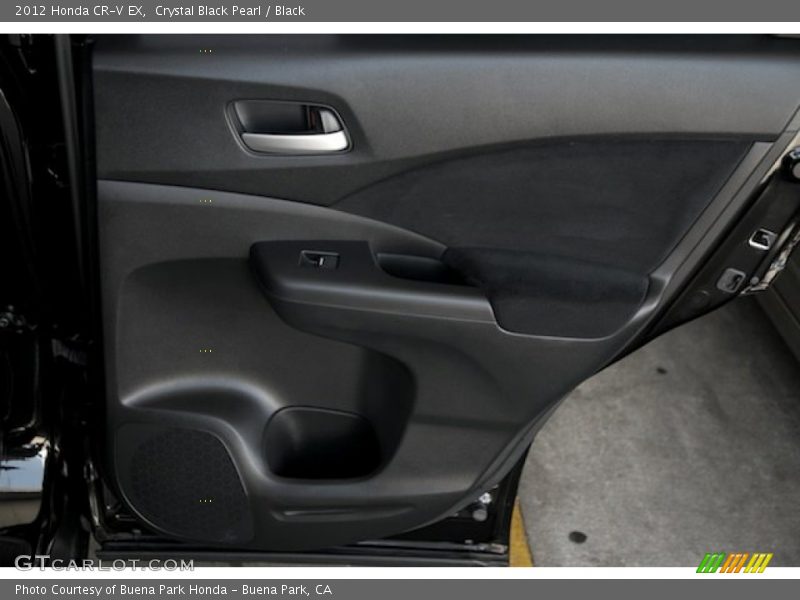 Crystal Black Pearl / Black 2012 Honda CR-V EX