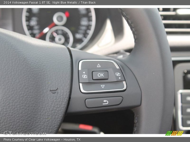 Night Blue Metallic / Titan Black 2014 Volkswagen Passat 1.8T SE