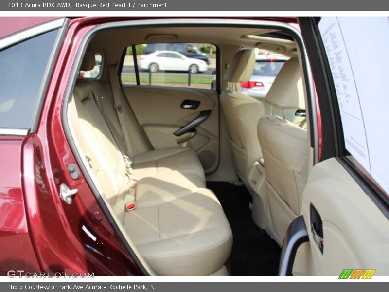 Basque Red Pearl II / Parchment 2013 Acura RDX AWD