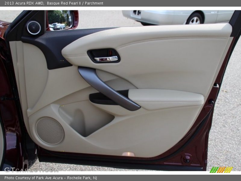 Basque Red Pearl II / Parchment 2013 Acura RDX AWD