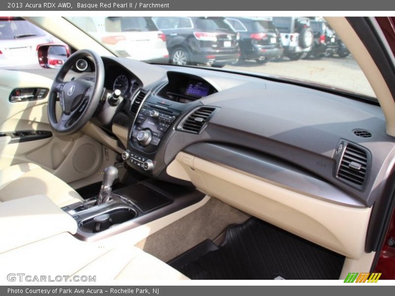Basque Red Pearl II / Parchment 2013 Acura RDX AWD