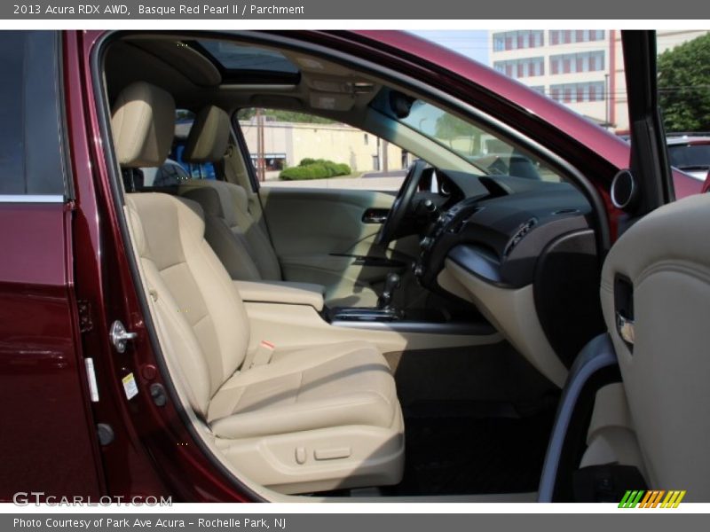 Basque Red Pearl II / Parchment 2013 Acura RDX AWD