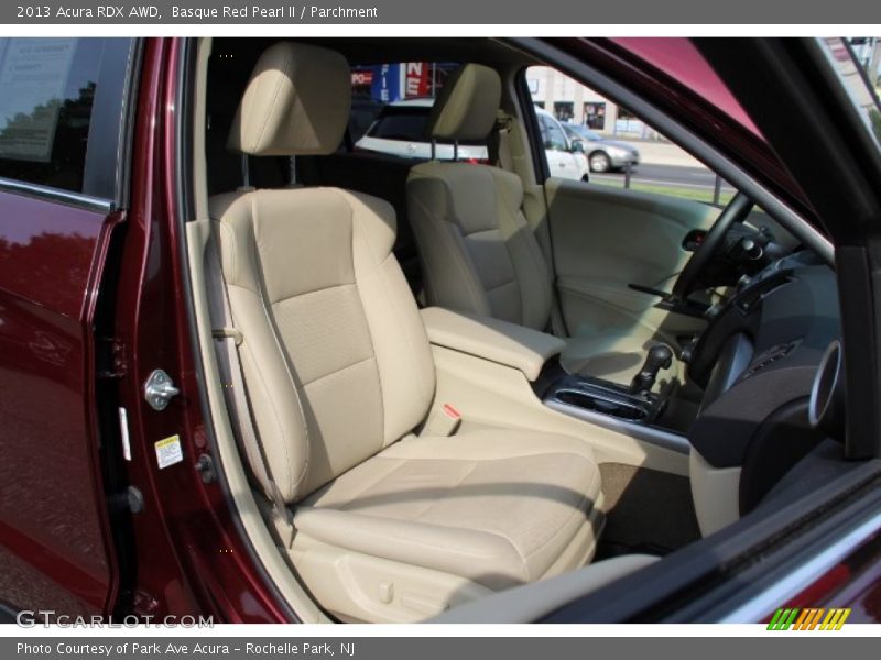 Basque Red Pearl II / Parchment 2013 Acura RDX AWD