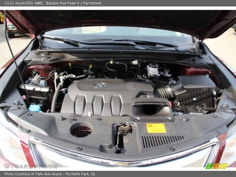 Basque Red Pearl II / Parchment 2013 Acura RDX AWD