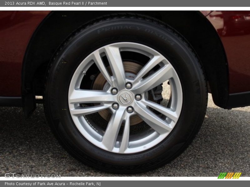 Basque Red Pearl II / Parchment 2013 Acura RDX AWD