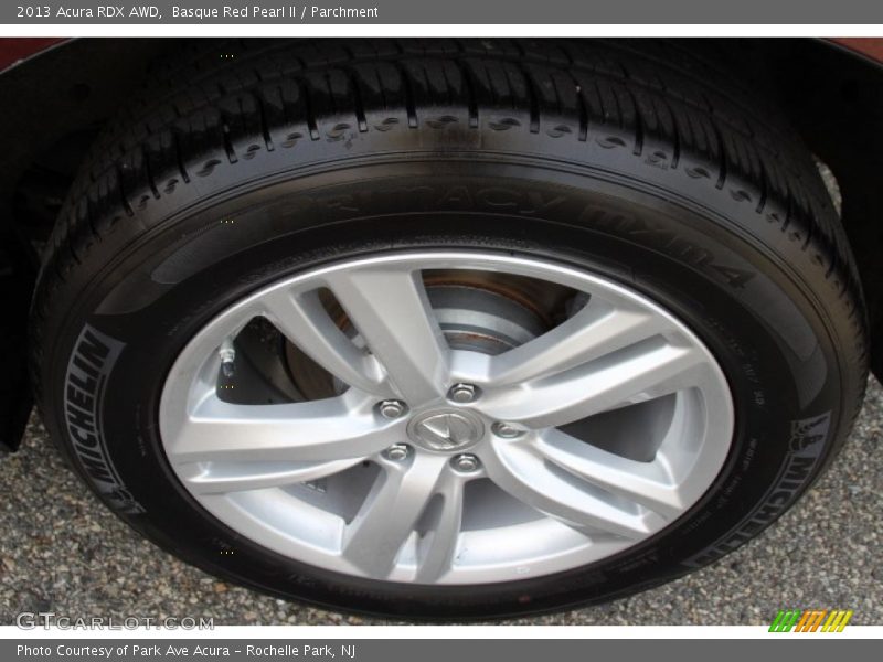 Basque Red Pearl II / Parchment 2013 Acura RDX AWD