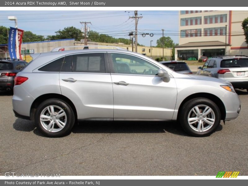 Silver Moon / Ebony 2014 Acura RDX Technology AWD