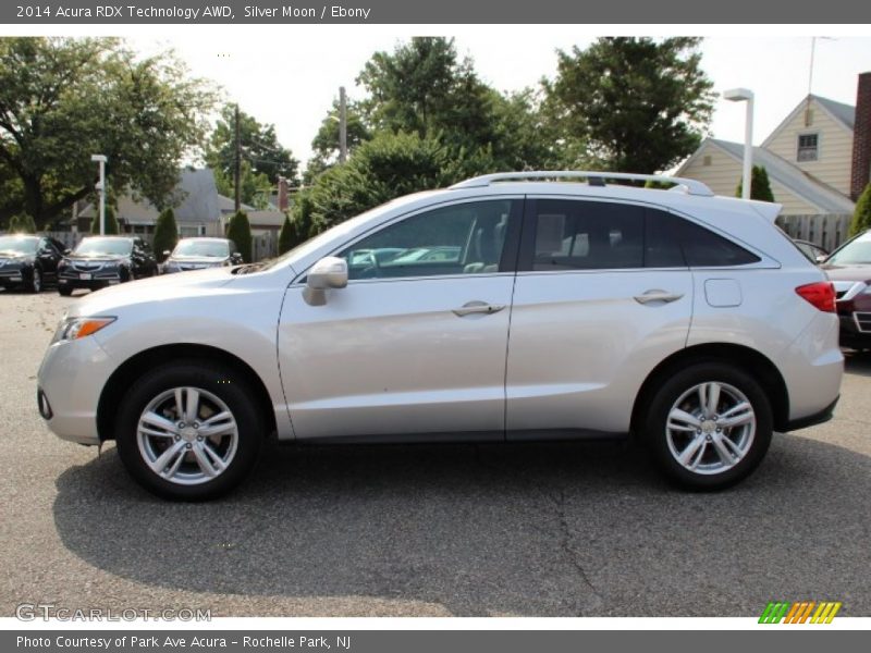 Silver Moon / Ebony 2014 Acura RDX Technology AWD