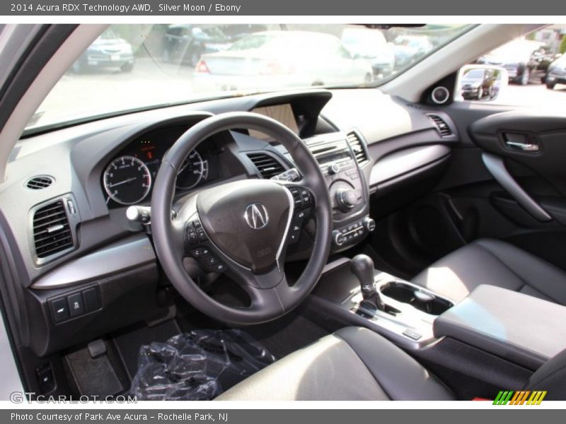 Silver Moon / Ebony 2014 Acura RDX Technology AWD