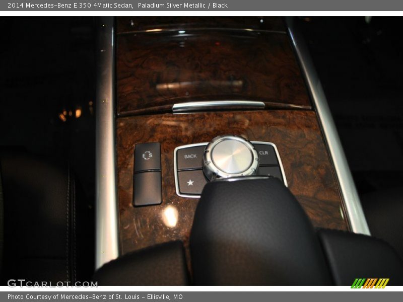 Paladium Silver Metallic / Black 2014 Mercedes-Benz E 350 4Matic Sedan