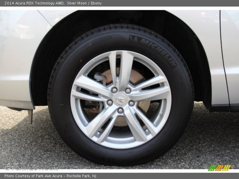 Silver Moon / Ebony 2014 Acura RDX Technology AWD