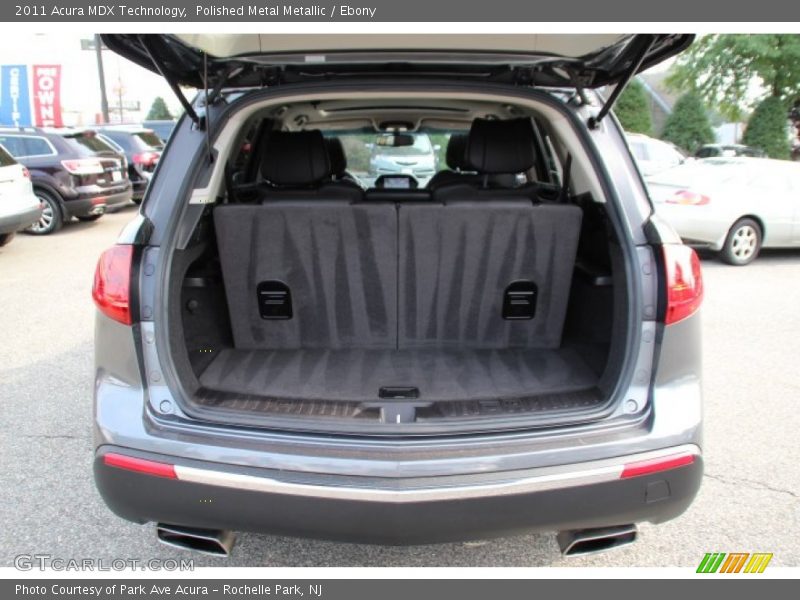 Polished Metal Metallic / Ebony 2011 Acura MDX Technology
