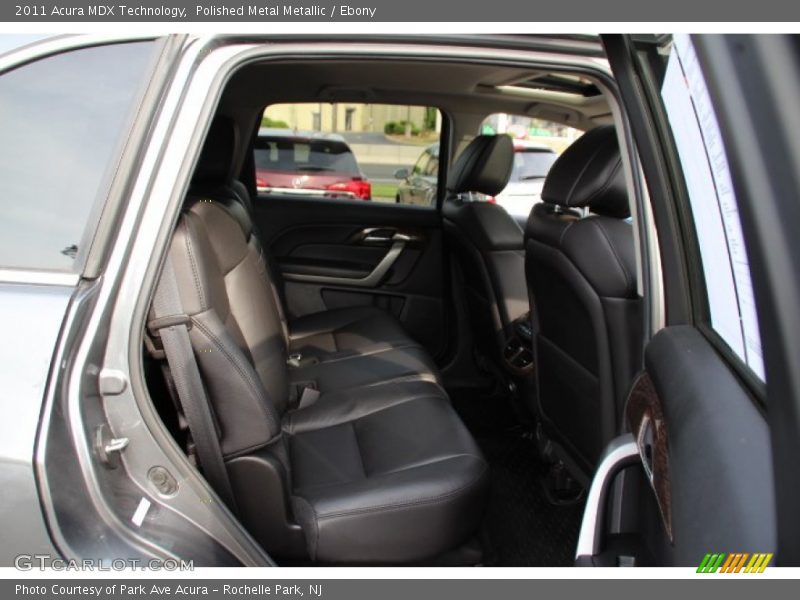 Polished Metal Metallic / Ebony 2011 Acura MDX Technology