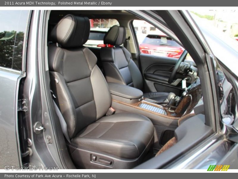 Polished Metal Metallic / Ebony 2011 Acura MDX Technology