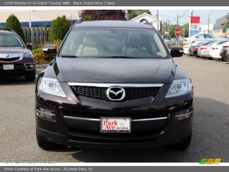 Black Cherry Mica / Sand 2008 Mazda CX-9 Grand Touring AWD
